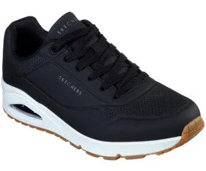 Skechers scarpa sneakers da uomo Uno Stand On Air 52458 BLK nero