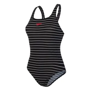 Speedo Endurance  Navy/White Medalist Ladies Swimsuit