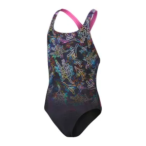 Speedo Girls Digital Placement Medalist Black