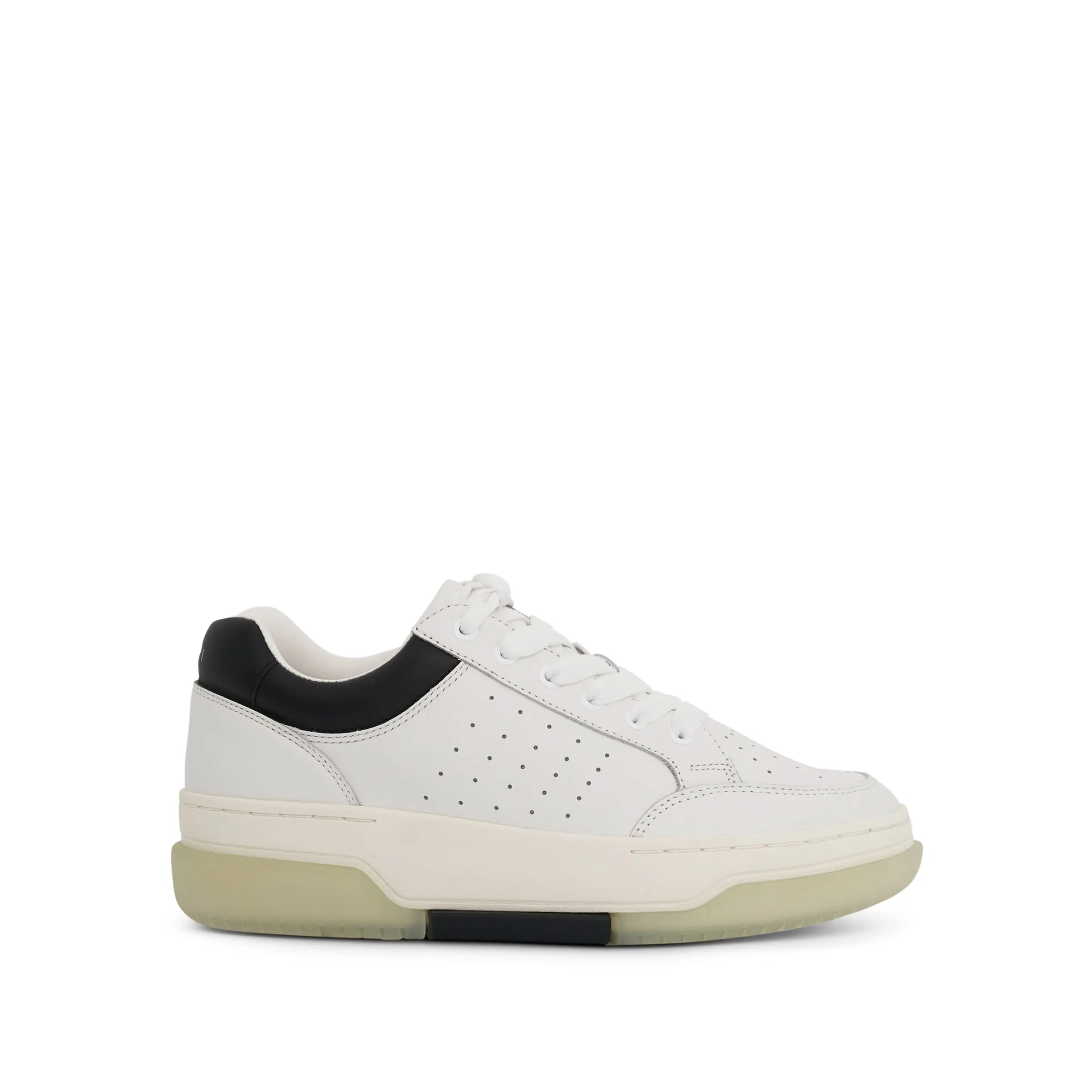 Stadium Low Sneakers in White/Black