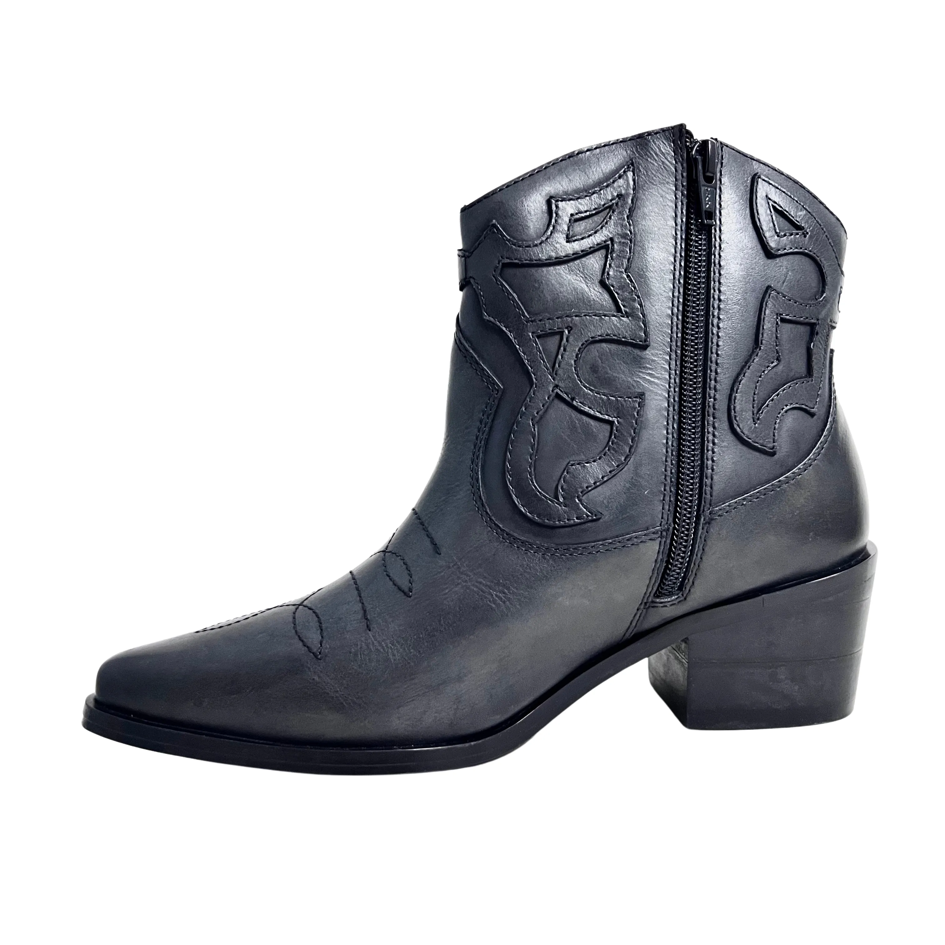 Stevie Black Western boot