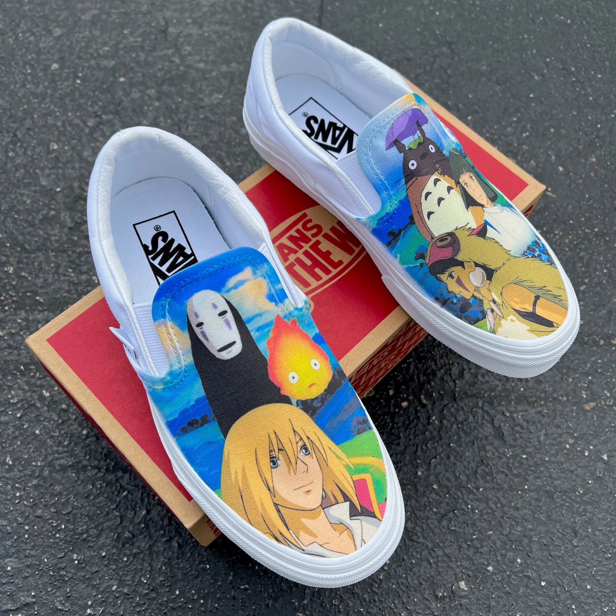 Studio Ghibli Custom Slip Ons