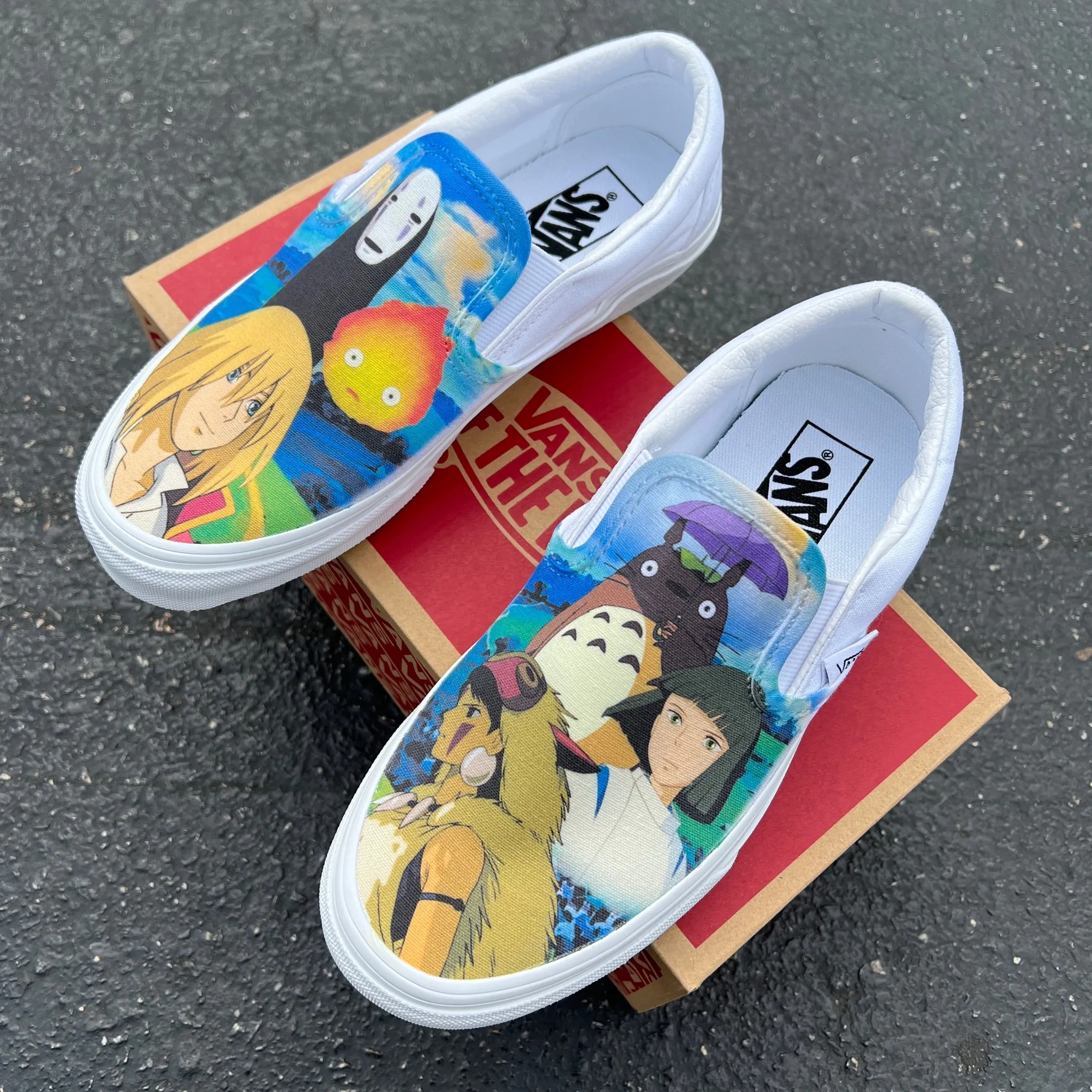 Studio Ghibli Custom Slip Ons