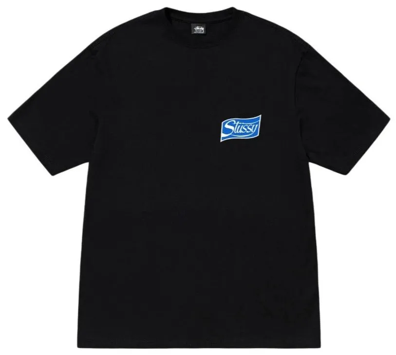 Stussy Soda Can Tee Black