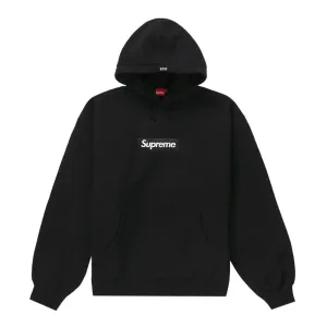 Supreme Box Logo Hooded Sweatshirt FW23 Black