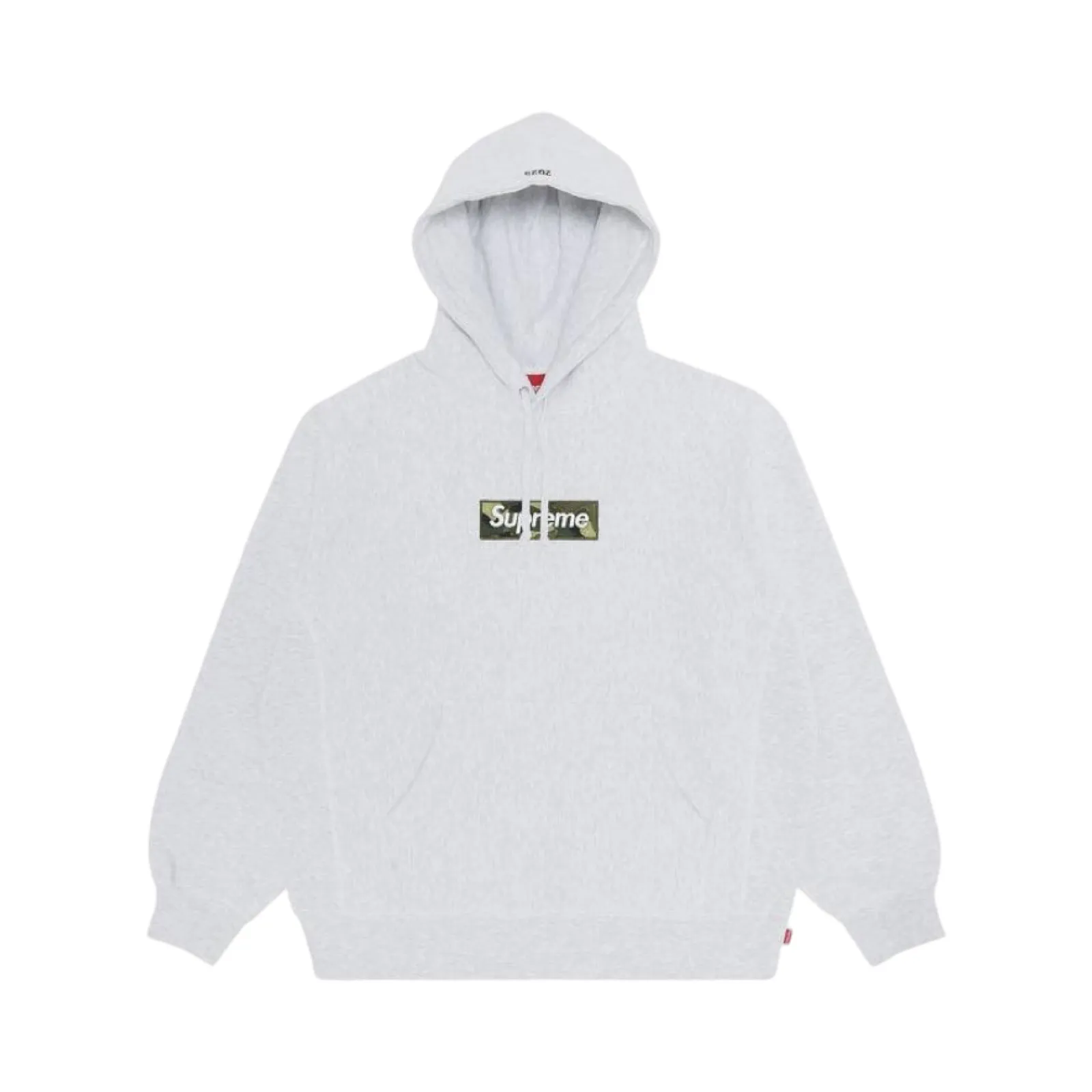 Supreme Box Logo Hoodie Sweatshirt FW23 Ash Grey