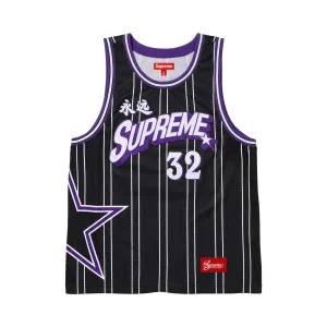 Supreme Star Basketball Jersey SS24 Black