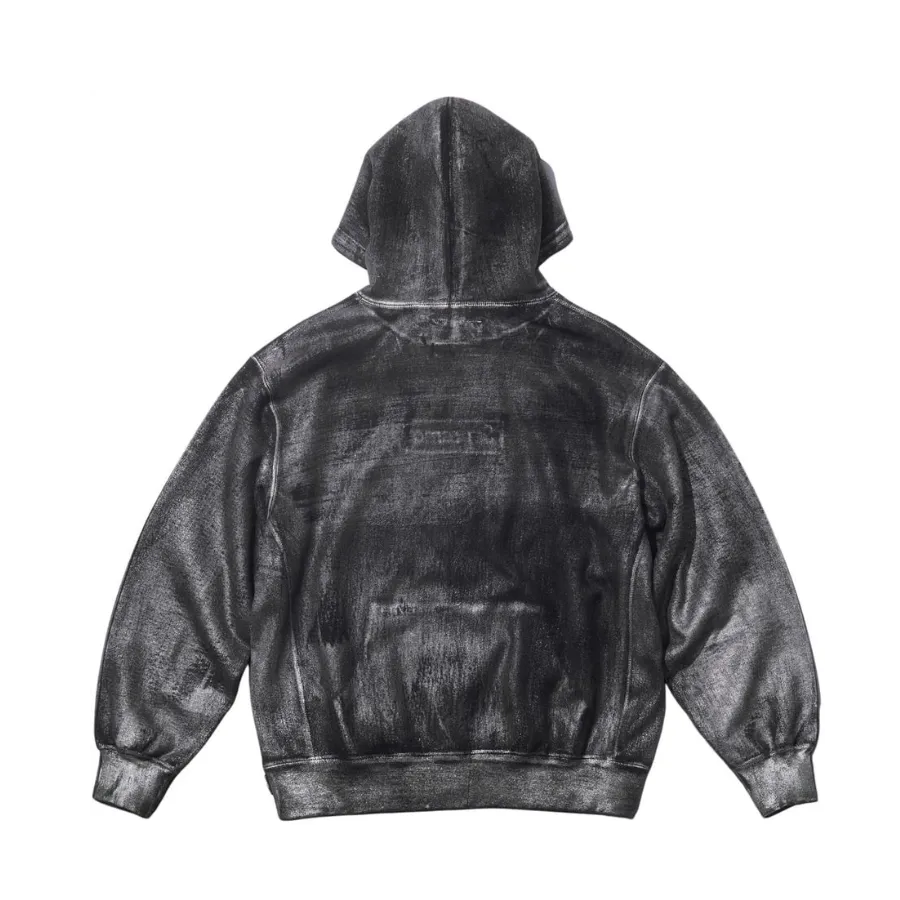 Supreme x Margiela  MM6 Box Logo Hooded Sweatshirt Black