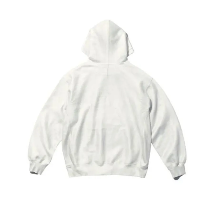 Supreme x Margiela MM6 Box Logo Hooded Sweatshirt White