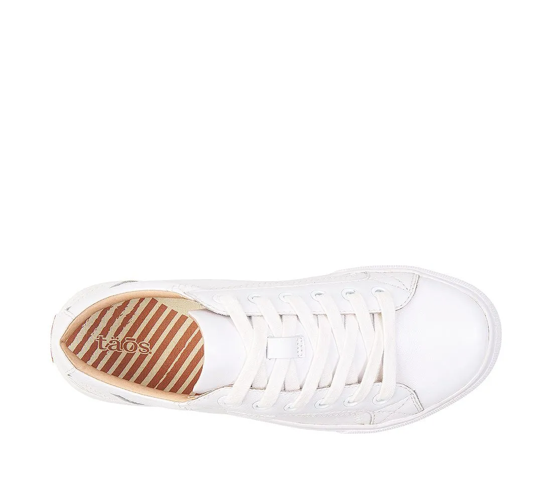 Taos Plim Soul Lux White Leather Women's