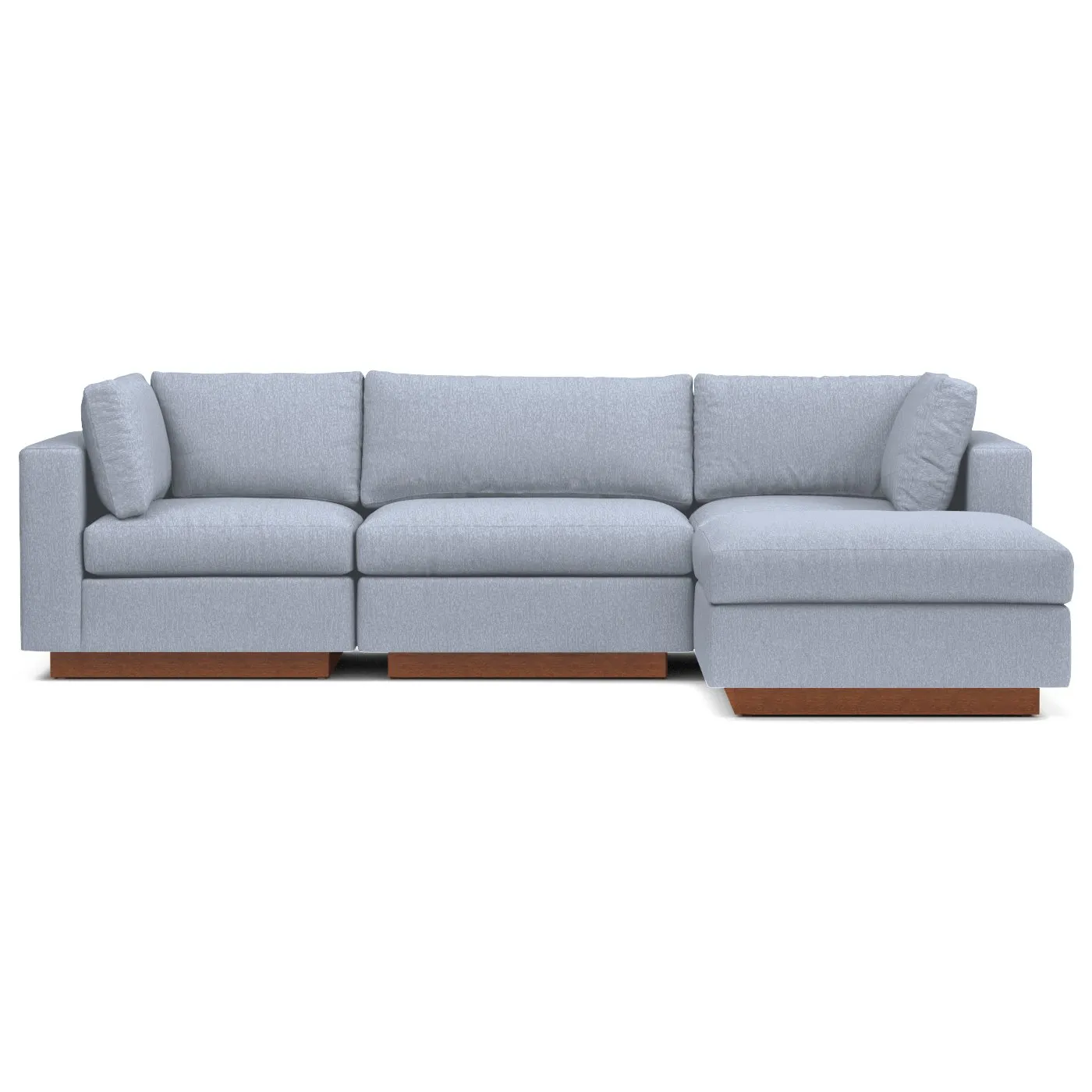 Taylor Plush 4pc Modular Chaise Sectional Sofa