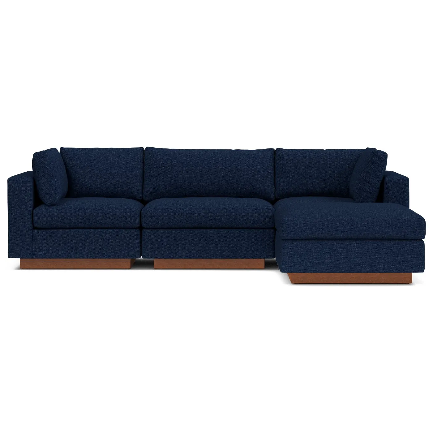 Taylor Plush 4pc Modular Chaise Sectional Sofa