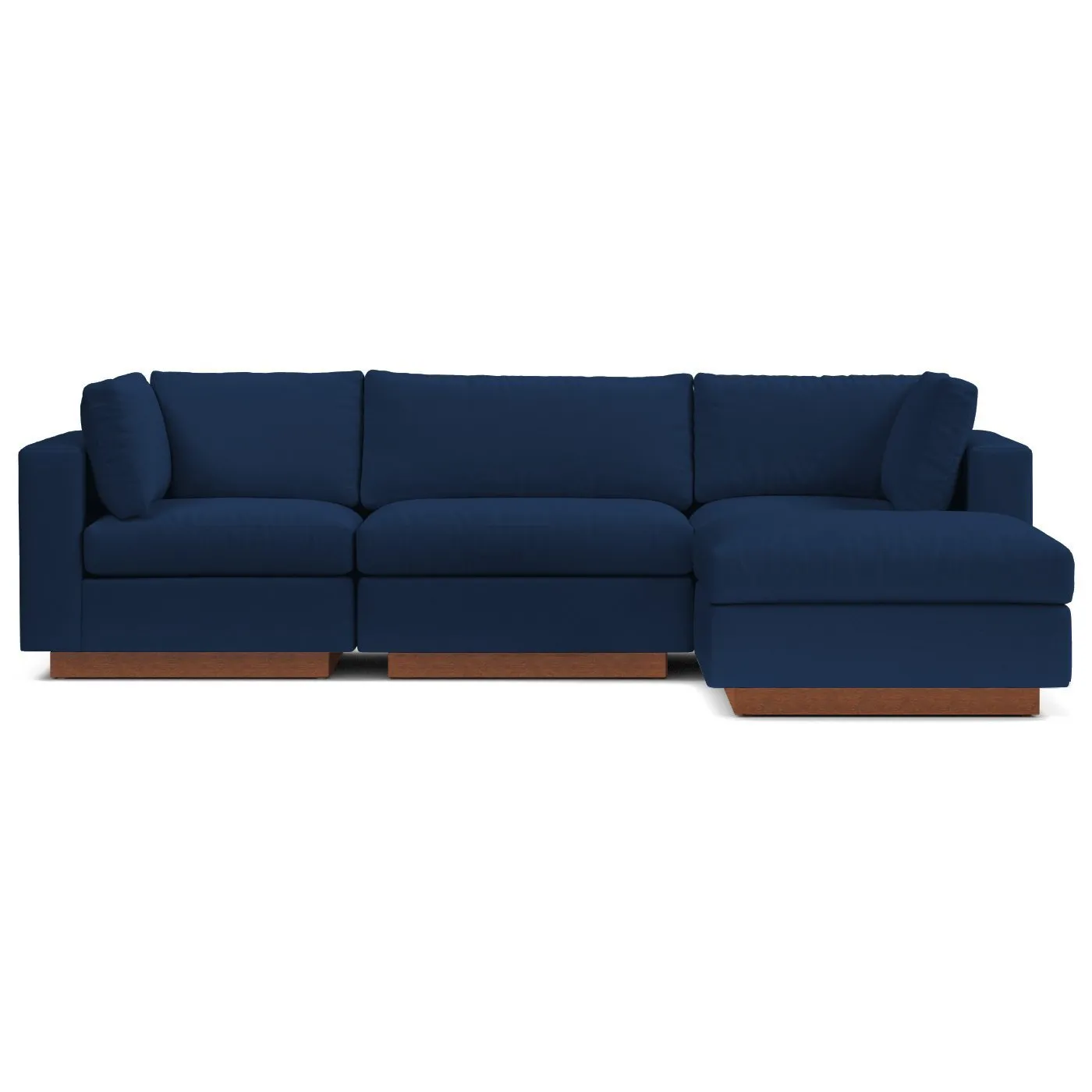 Taylor Plush 4pc Modular Chaise Sectional Sofa