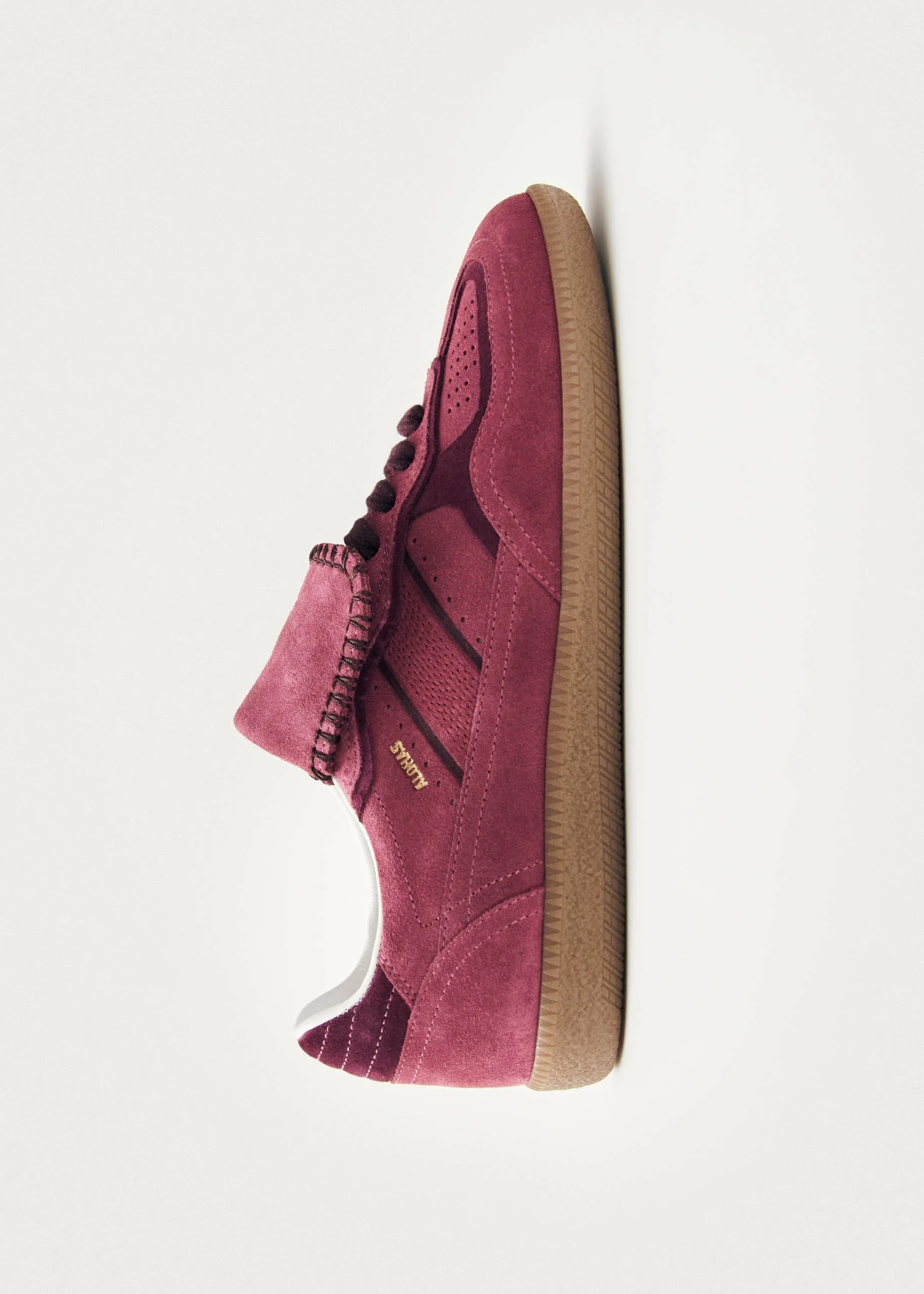 Tb.490 Club Suede Raspberry Leather Sneakers