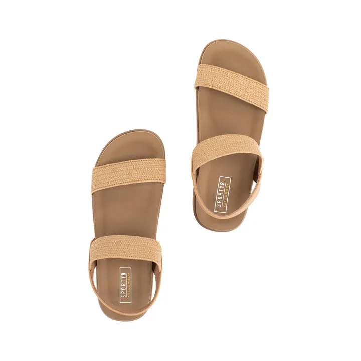 Terry Flatform Sandal