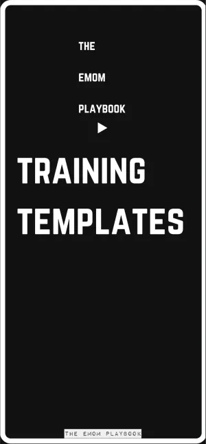 The EMOM Playbook: Training Templates - Andrew Tracey