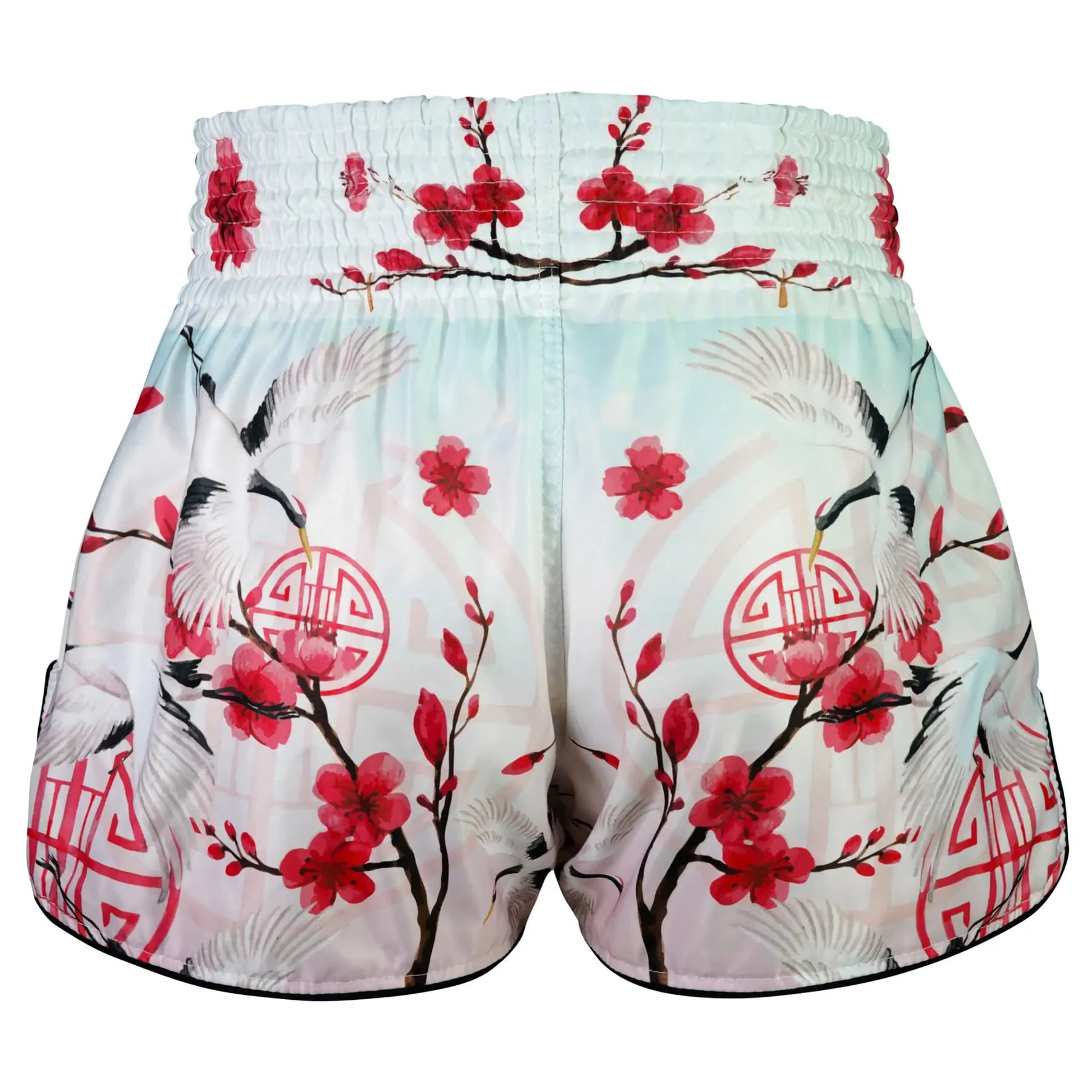 TUFF High Cut Retro Style Shorts - Akai Tsuru The Red Crane