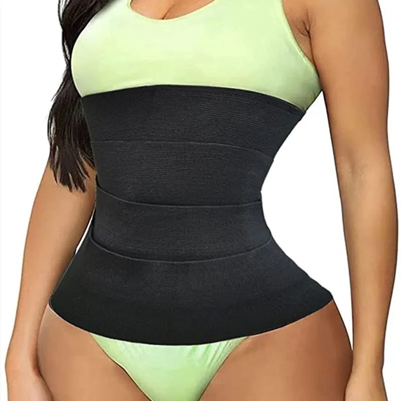 Tummy Wrap Waist Trimmer Slimming Belt Body Shaper For Ladies