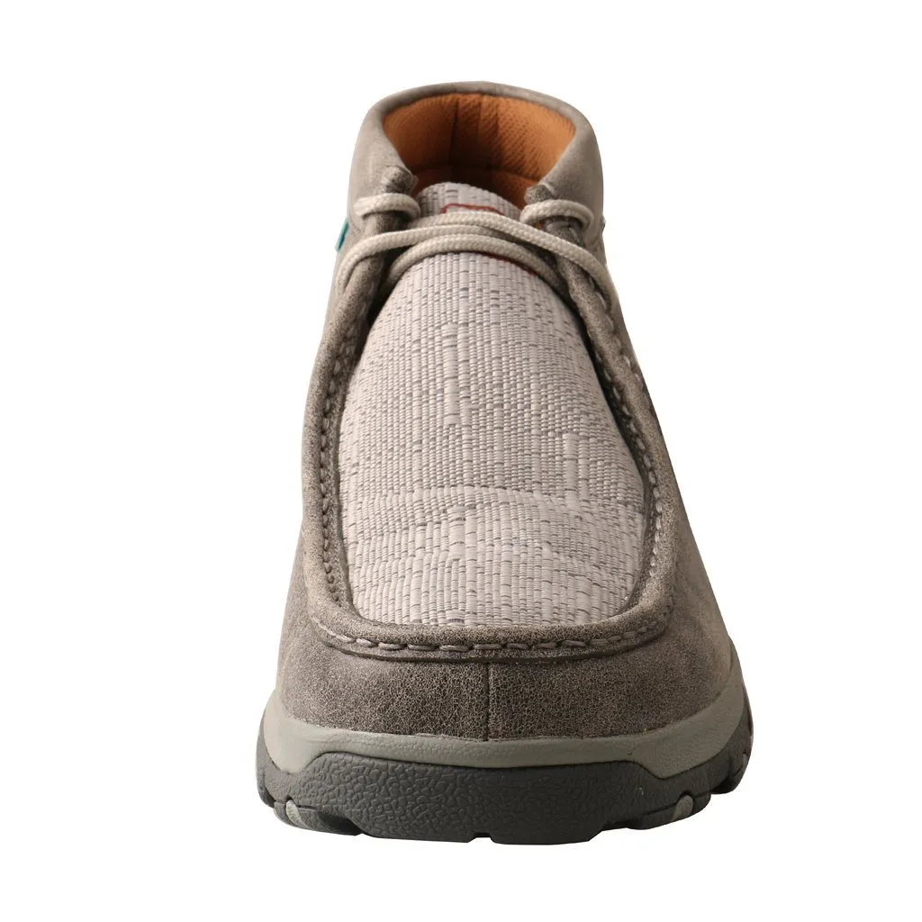 Twisted X Men's - 4" Grey Fabric Moc Chukka