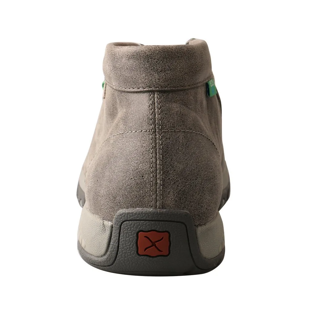 Twisted X Men's - 4" Grey Fabric Moc Chukka