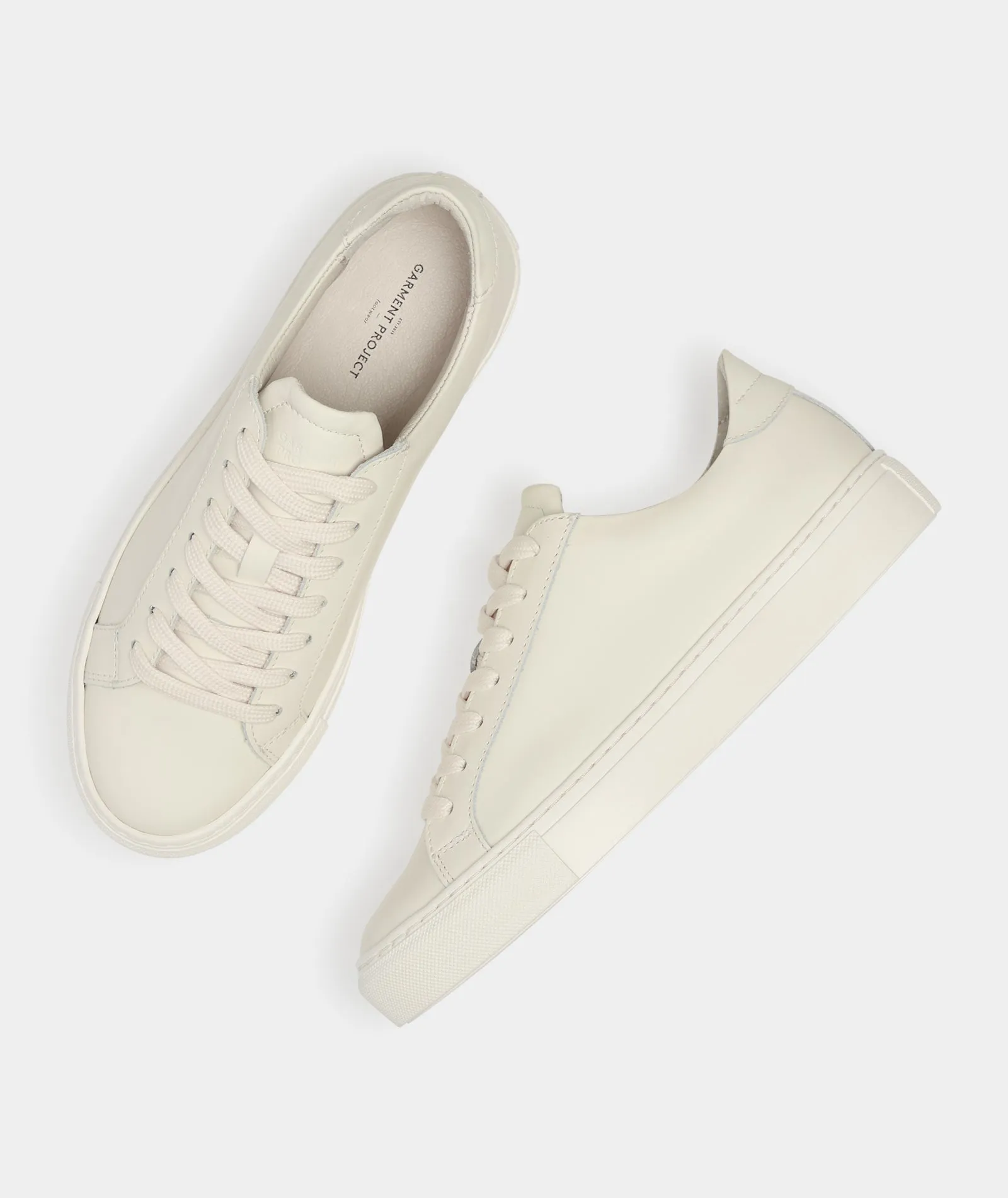 Type - Off White Rubberised Leather