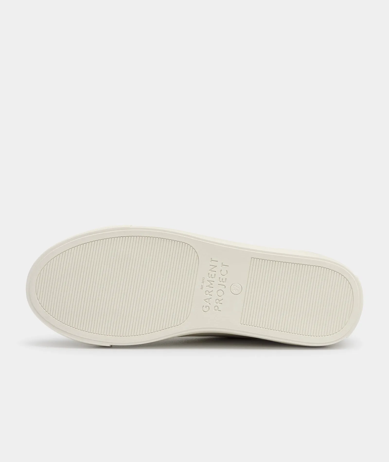 Type - Off White Rubberised Leather