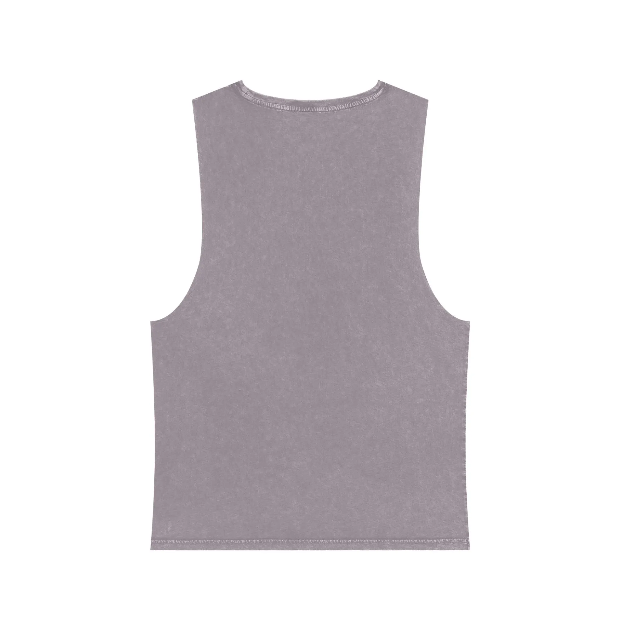 Unisex Stonewash Tank Top - Casual Beach Wear with 'On Board' Design