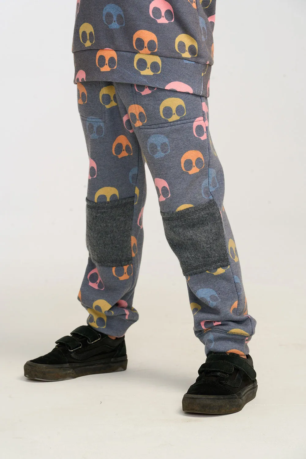 Vintage Fleece Skull Candy Pant