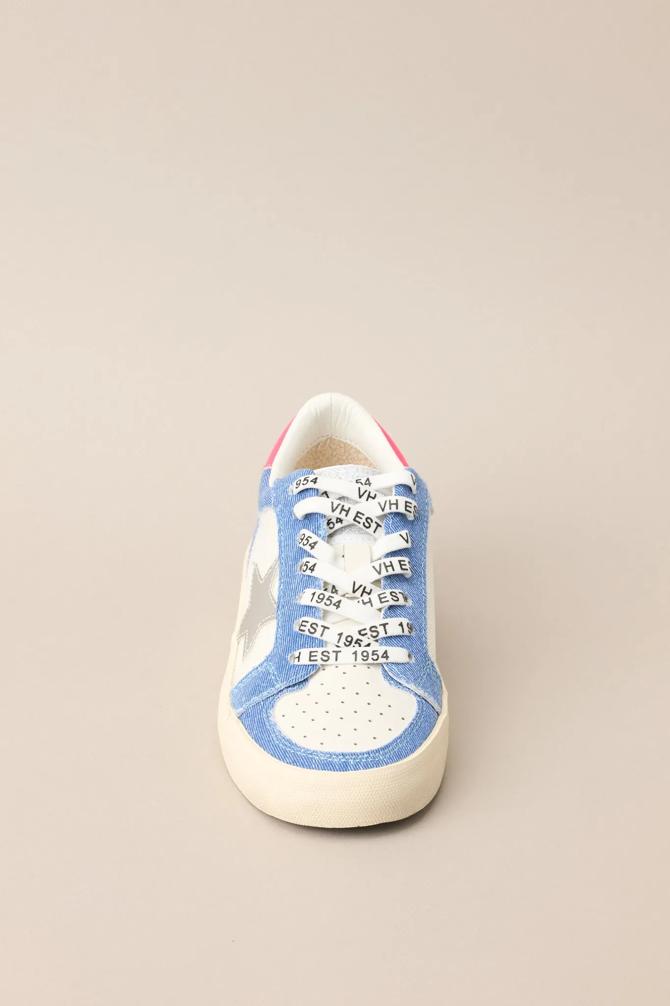 Vintage Havana Reflex 25 Denim & Pink Pop Sneakers