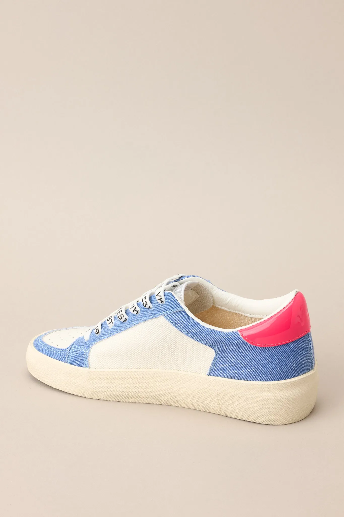 Vintage Havana Reflex 25 Denim & Pink Pop Sneakers