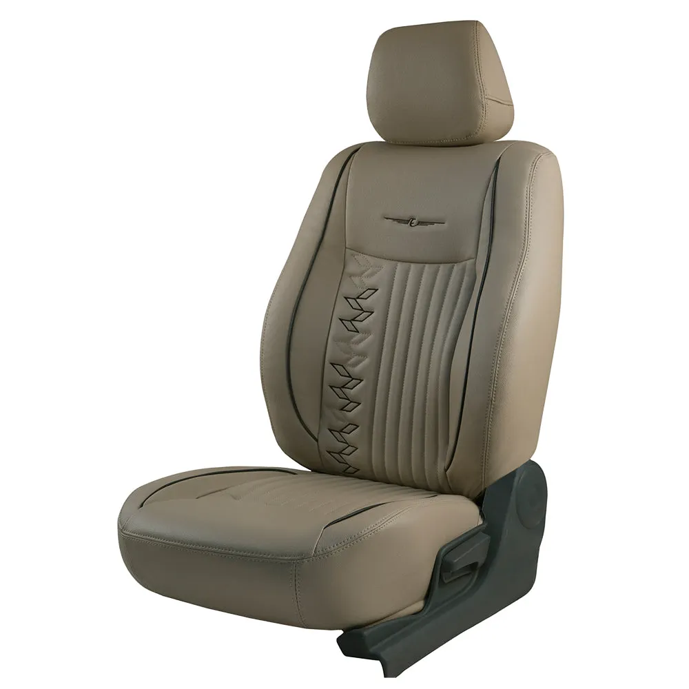 Vogue Knight Art Leather Car Seat Cover For Nissan Kicks