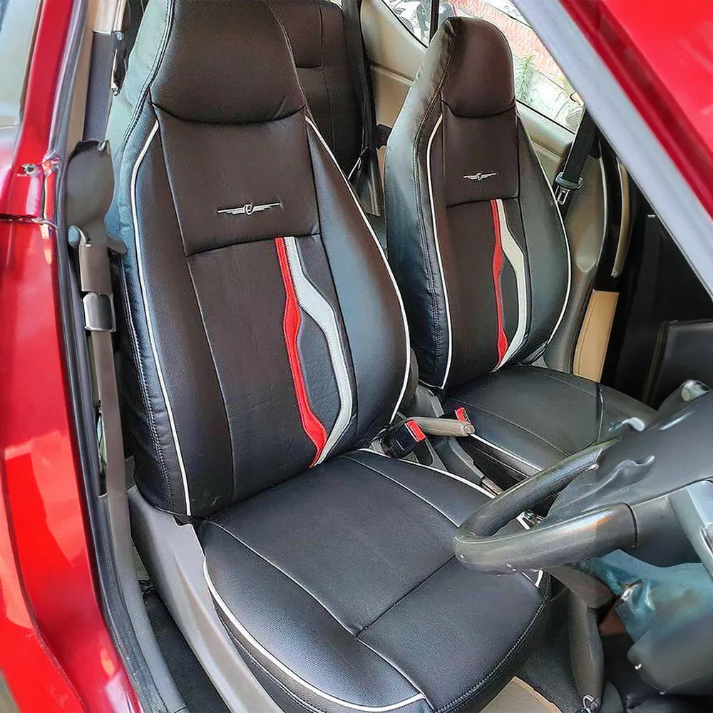 Vogue Trip Plus Art Leather Bucket Fitting Car Seat Cover For Nissan Kicks