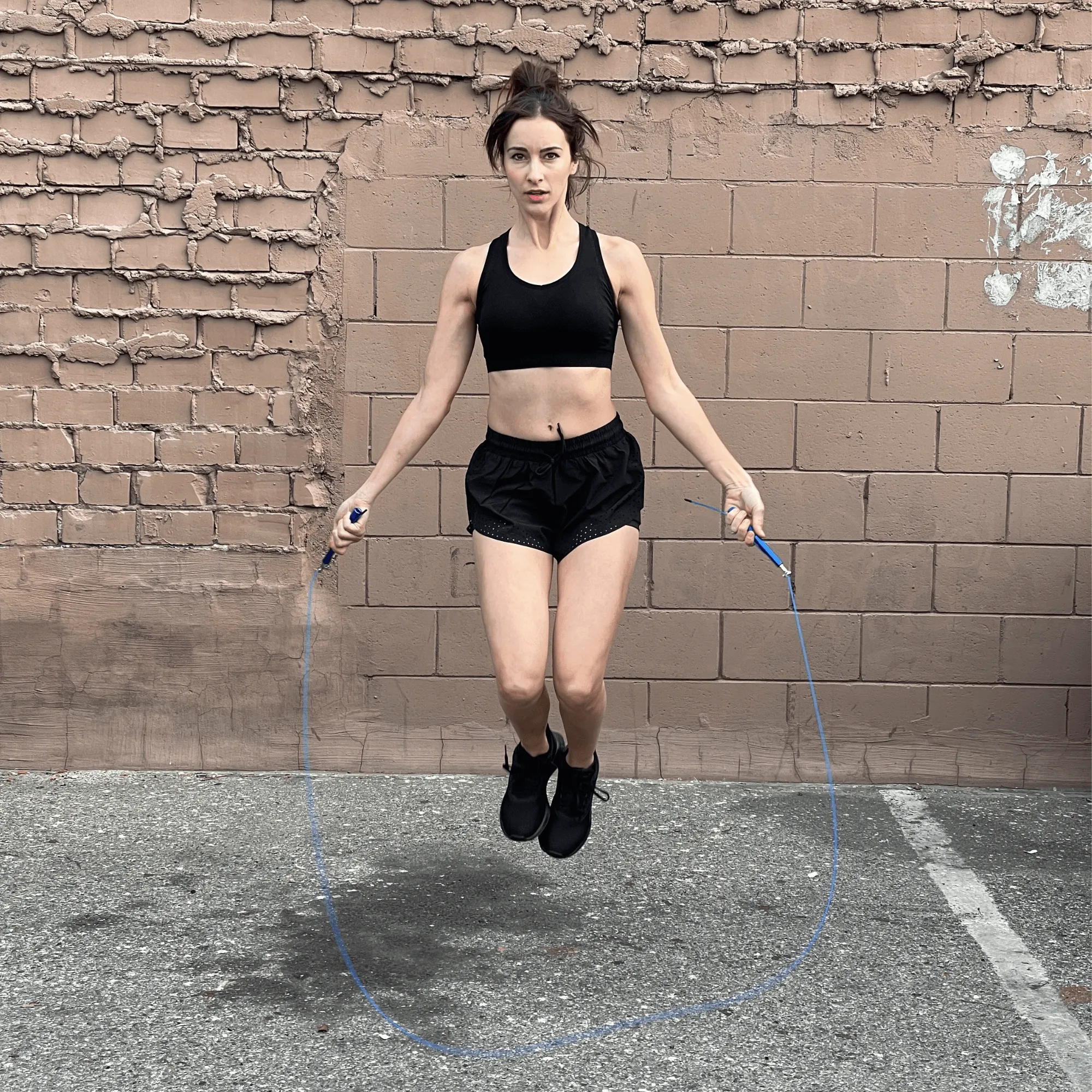 Weighted Jump Rope with Adjustable Steel Wire Cable