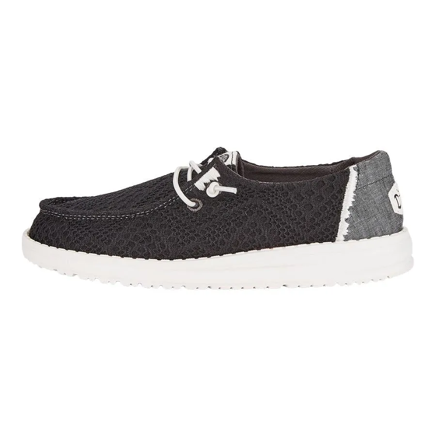 Wendy Youth Boho Crochet - Black