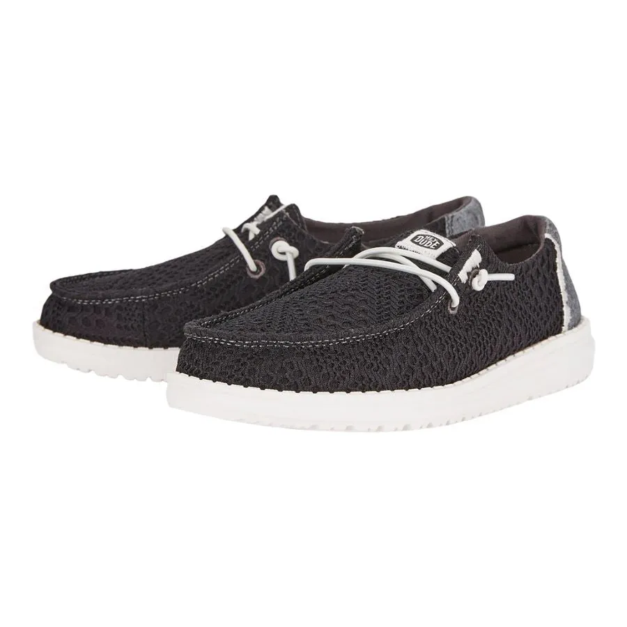 Wendy Youth Boho Crochet - Black