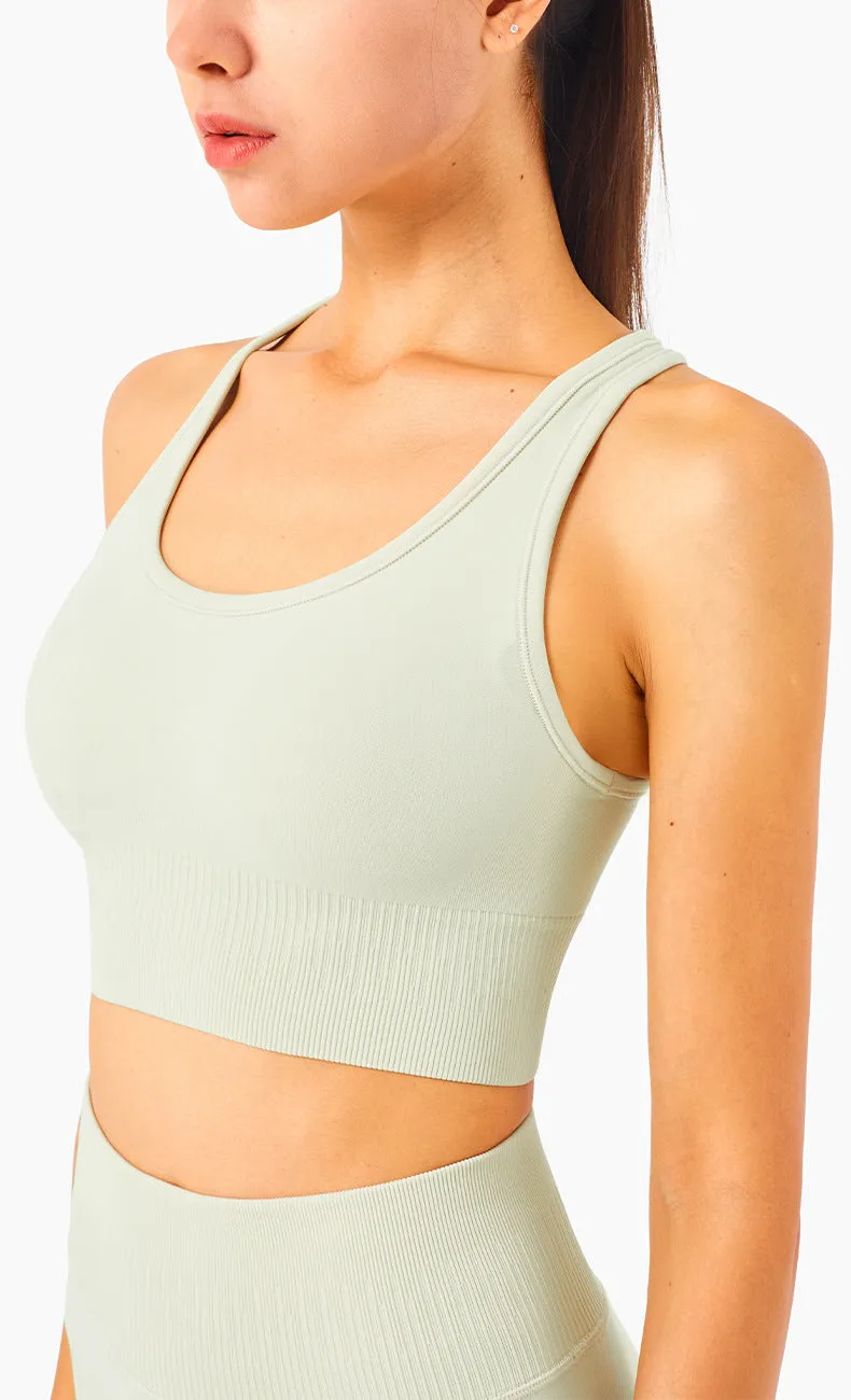 WOMEN BRA WORKOUT YOGA TANK TOPS