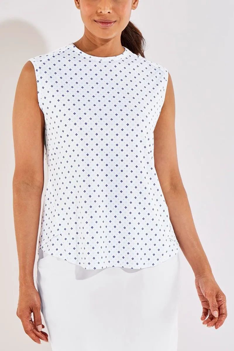 Women's Accelera Tank  |  White Royal Diamond