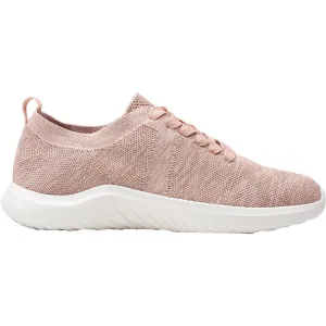 Women's Clarks Cloudsteppers Nova Glint Light Pink Knit Fabric