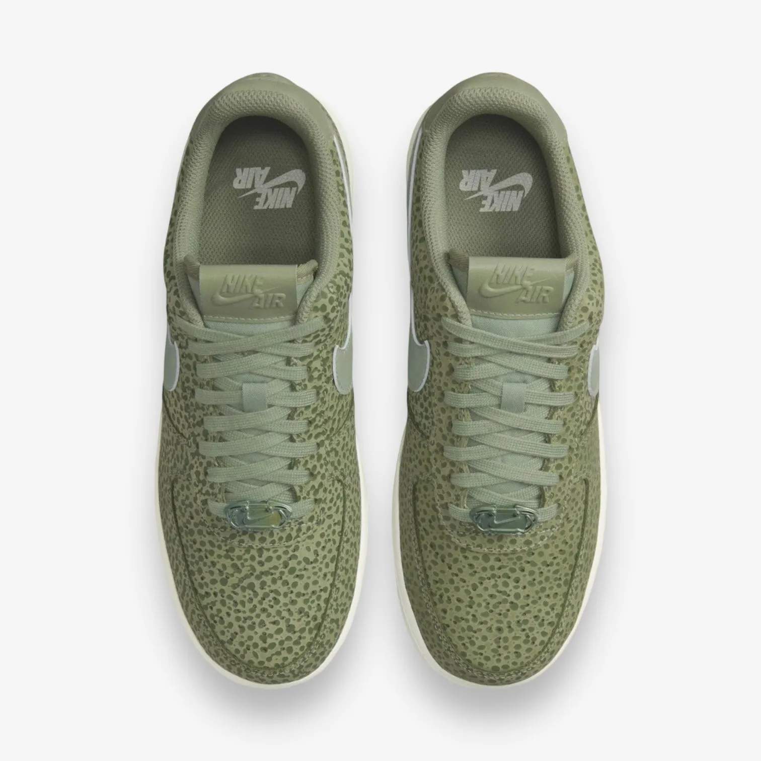 WOMEN'S NIKE AIR FORCE 1 '07 PRM SESAME/OIL GREEN-LIGHT BONE FV6519-200