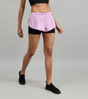 Women's Running & Yoga shorts with compression