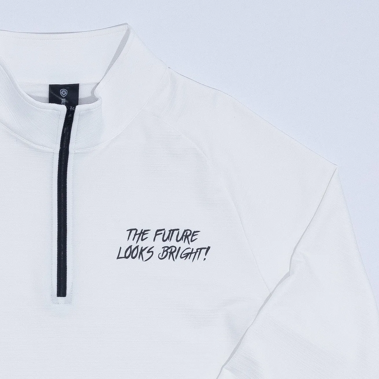 Women's White Future Looks Bright Performance 1/4 Zip