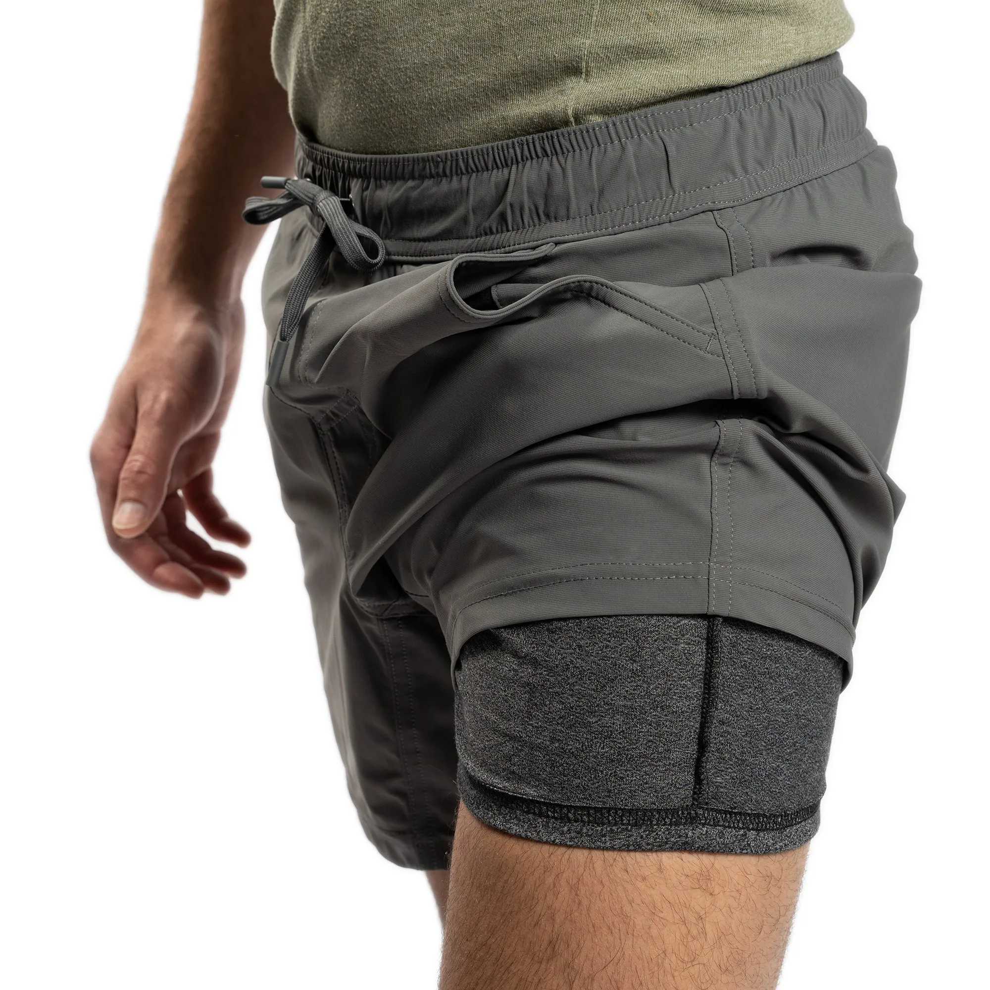 Workout Shorts - Dark Grey