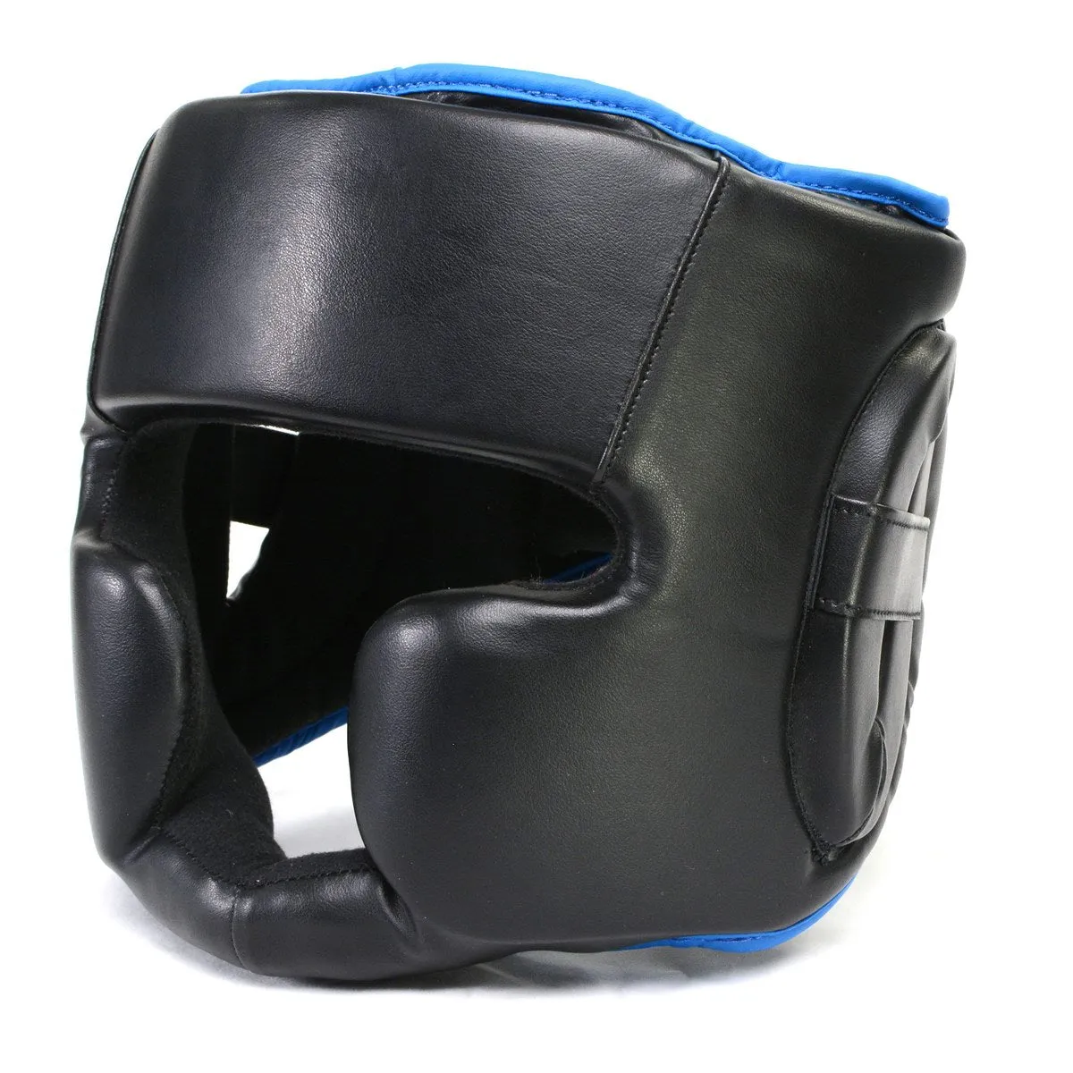 X-Fitness XF5000 MMA Boxing Kickboxing Head Gear-BLK/BLUE