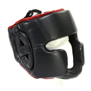 X-Fitness XF5000 MMA Boxing Kickboxing Head Gear-BLK/RED