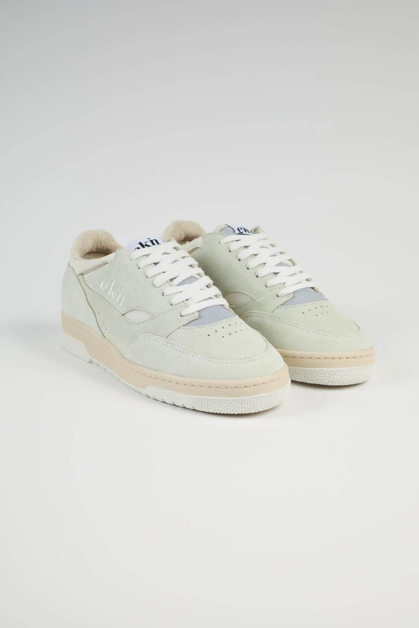 Yucca Sneaker | Light Grey Suede