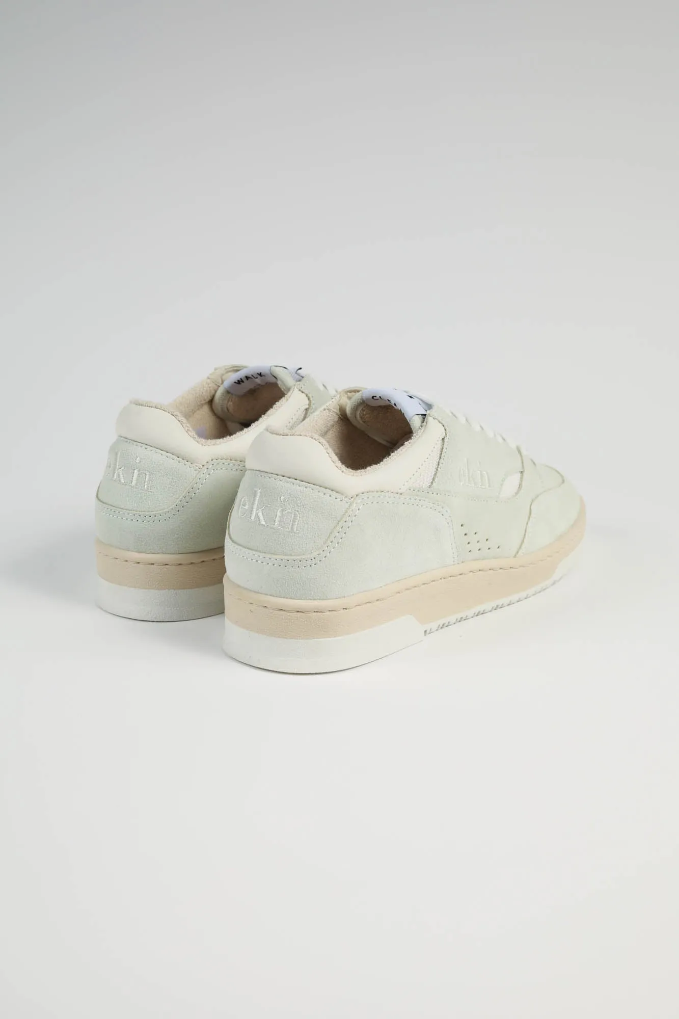 Yucca Sneaker | Light Grey Suede