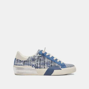 ZINA SNEAKERS NAVY MULTI WOVEN